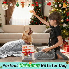 Stuffed Premium Soft Dog Blanket machine washable finish stays soft after washes