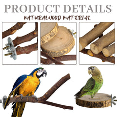styedek tool-free-install perch with built-in bolts for quick cage setup