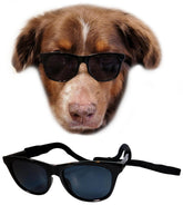 Style Vault G006 dog sunglasses front view for stylish outdoor adventures.