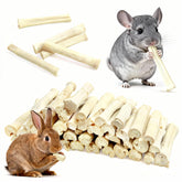 StyEdEk bamboo chew toy packaging shows assorted sizes for small pets' gnawing