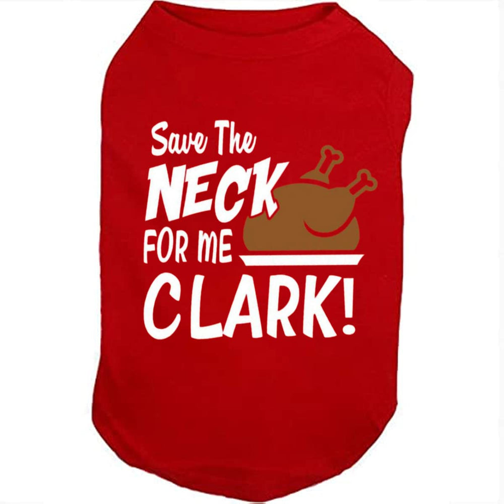 SUEOSU Christmas dog shirt red front view, cozy warmth and festive appeal