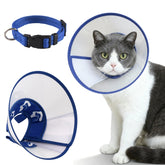 Sufisat Cat Cone Recovery Collar escape-proof design securing post-surgery protection