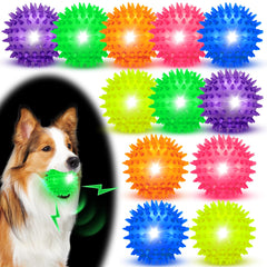 Suilung LED dog ball yellow for nighttime visibility and fetch