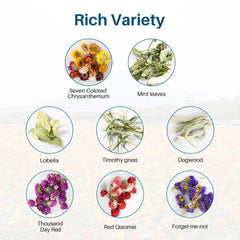 Sukh bedding with colors—enriched habitat for pets.