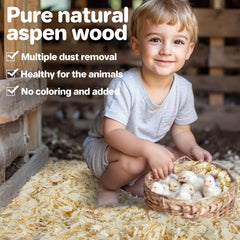 Sukh absorbent Aspen chicken coop bedding shows high absorption and odor control potential