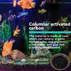 Sukh Activated Carbon Pellets in canister filter demonstrate easy setup and odor removal.