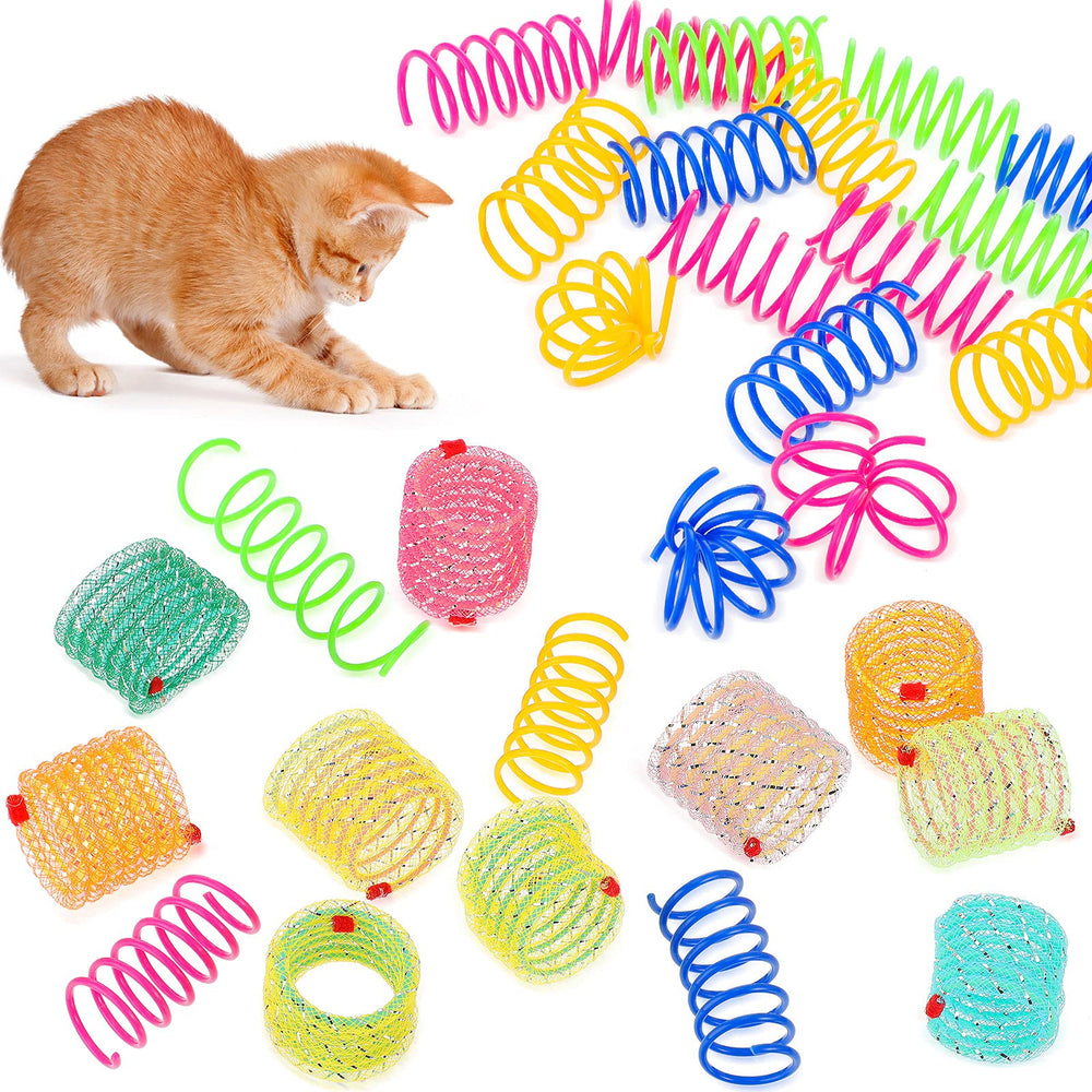 Sumind woven spring toy kit showcases durable, safe play for curious kittens