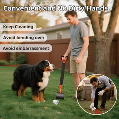 Sunbaba pooper scooper durable lightweight plastic for effortless use.