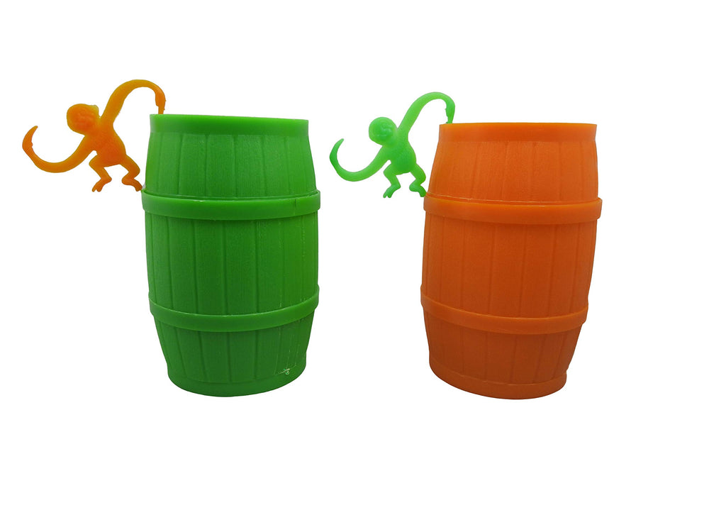 Suncoast Sugar Gliders Monkey Barrel Toy pack provides interactive enrichment with 12 pieces per set.