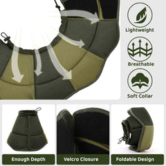 SUNFURA adjustable drawstring provides a secure, customizable fit for dogs.