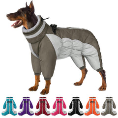 SUNFURA full-body coat with warm fleece interior for cozy winter walks