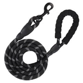 SunGrow 2ft nylon dog rope leash for close control during daily walks.