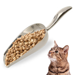 SunGrow 2-in-1 scoop demonstrates 12oz portion control for consistent servings.
