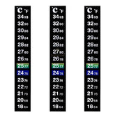 SunGrow Betta thermometer strip application for quick, stable tank temperature setup.