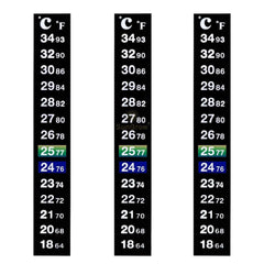 SunGrow Betta thermometer strip application for quick, stable tank temperature setup.