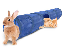 SunGrow Cat & Bunny Tunnel ends invite exploration for curious indoor pets.