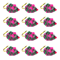 SunGrow Cat Crinkle Mice with gold tail detail – eye-catching feature encourages chasing.