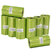 SunGrow Sungrow dog poop bags roll pack shows thick durable green bags for quick, sanitary pickups.