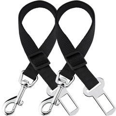 SunGrow dog seatbelt clip-in-car for safer travels.