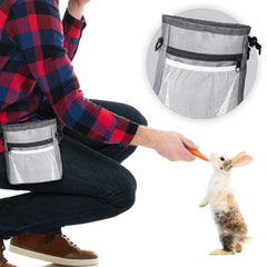 SunGrow Dog Travel Pouch adjustable belt enables comfortable hands-free wear.