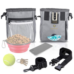 SunGrow Dog Travel Pouch clip-on belt option for secure training sessions.