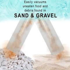 SunGrow durable aquarium cleaner kit for freshwater and saltwater use