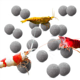 SunGrow shrimp aquarium decor balls 0.4 inch add subtle movement and visual appeal to freshwater tanks