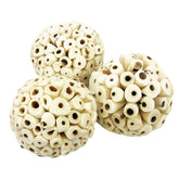 SunGrow Sola Atta Ball top view foraging toy benefiting birds