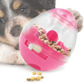 SunGrow treat ball side view showing interactive puzzle for dogs.
