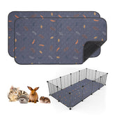 Sunheir guinea pig pee pad 2-pack ready for cage lining and cleanup