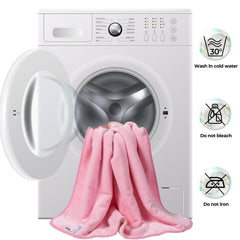Sunheir manta lavable a máquina mantiene suavidad y color