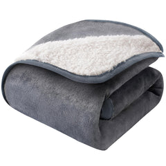 Sunheir waterproof dog blanket on sofa protects furniture from spills and pet hair.