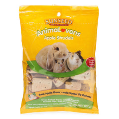 Sun Seed AnimaLovens Apple Strudels pack shows tasty small-pet treats for enrichment