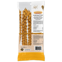 Sunseed Millet Spray foraging action entertains birds and promotes enrichment.