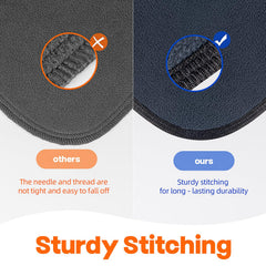 Sunsleek reinforced stitching emphasizes durability for 300+ washes.