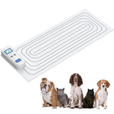 SUNWAYES scat mat indoors deters pet scratching on the couch with safe training.