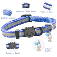 Bell on SuperBuddy collar provides audible locating sound for easy pet tracking.