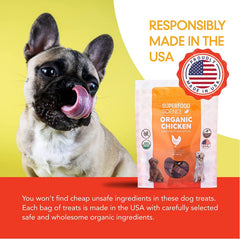 Superfood Science organic-dog-treats-training-treats bite-sized rewards for obedience practice