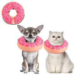Supet inflatable dog cone collar outer fabric designed for easy cleaning and pet comfort.
