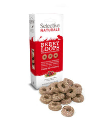 Berry Loops par Supreme Petfoods avec foin de Timothy et canneberge, ingrédients naturels.