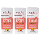 Supreme Petfoods woodland loops pack for bonding and enrichment during feeding.