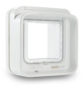 SureFlap DualScan cat door front view showing secure microchip entry.