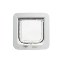 SureFlap microchip cat door front view shows secure, feline-specific access.