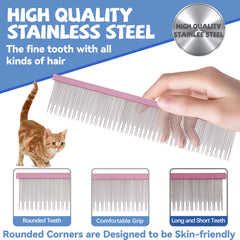 Peine Susook de materiales premium y aluminio, resistente y duradero para uso diario.