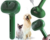Susu & Wuwu deshedding brush with water spray action for cats and dogs