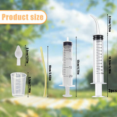 Suxgumoe baby bird feeding syringe 20ml ideal for moderate portions and smooth feeding