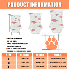 Suxgumoe paw protection dog shoes designed for outdoor walking.