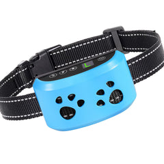 Svtrat dog bark collar front view showing compact design for daily wear