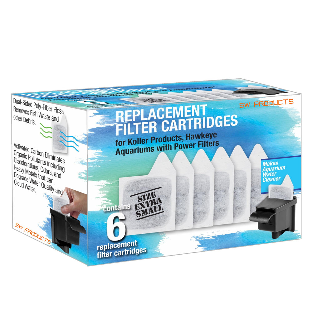 SW PRODUCTS Koller XS 6-pack packaging ready for quick tank replacements