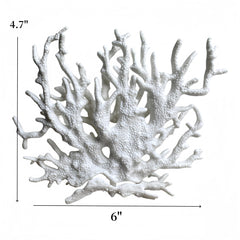 SwandTanpand aquarium corals decoration white detail adds realistic texture for aquascapes.